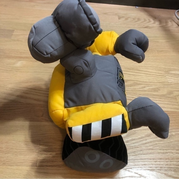Disney Wall-E Plush Robot Kids Toy Yellow Gray - Picture 10 of 10